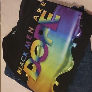 NWOT Black Men Are Dope